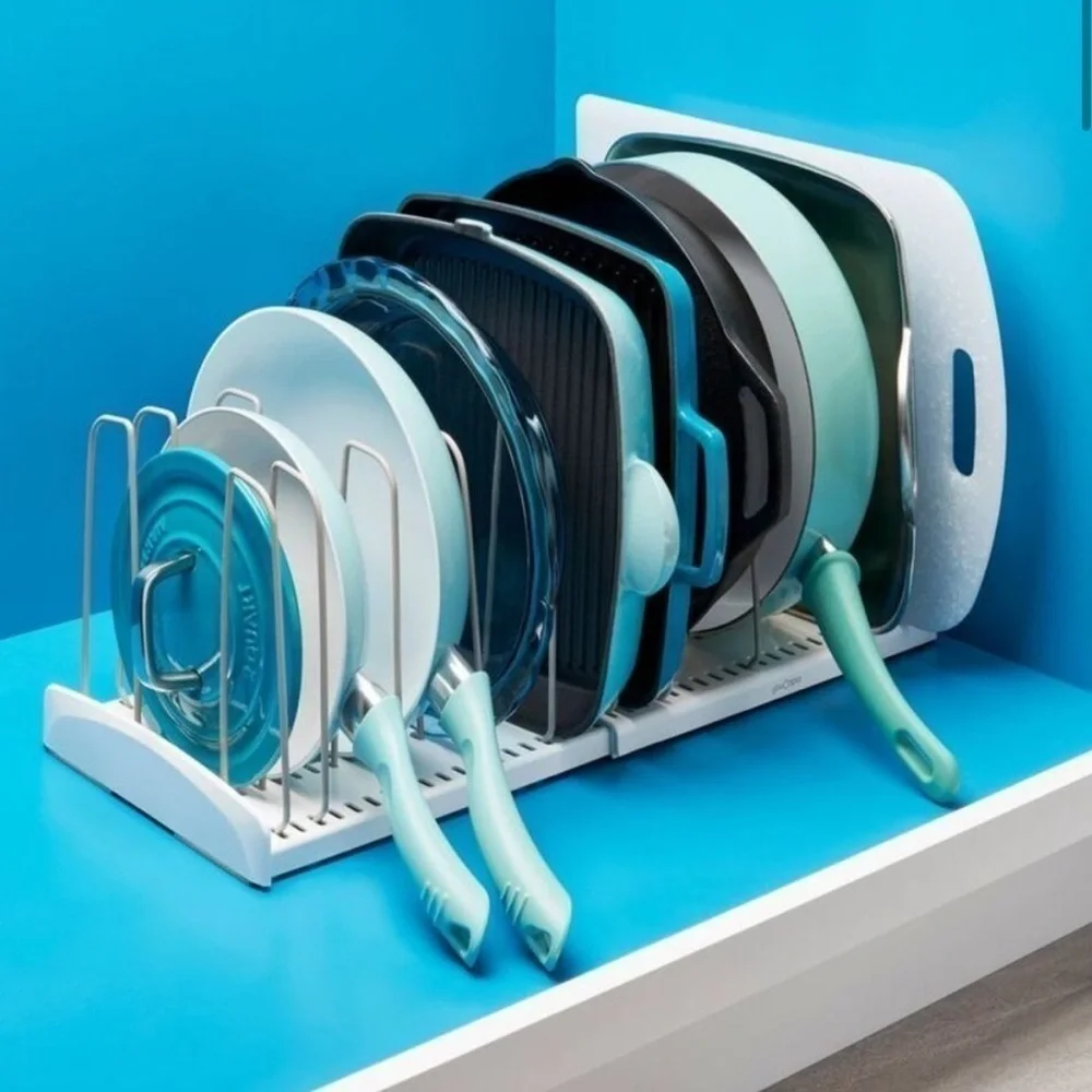 NEW YouCopia StoreMore Expandable Cookware Rack - Picture 3 of 7